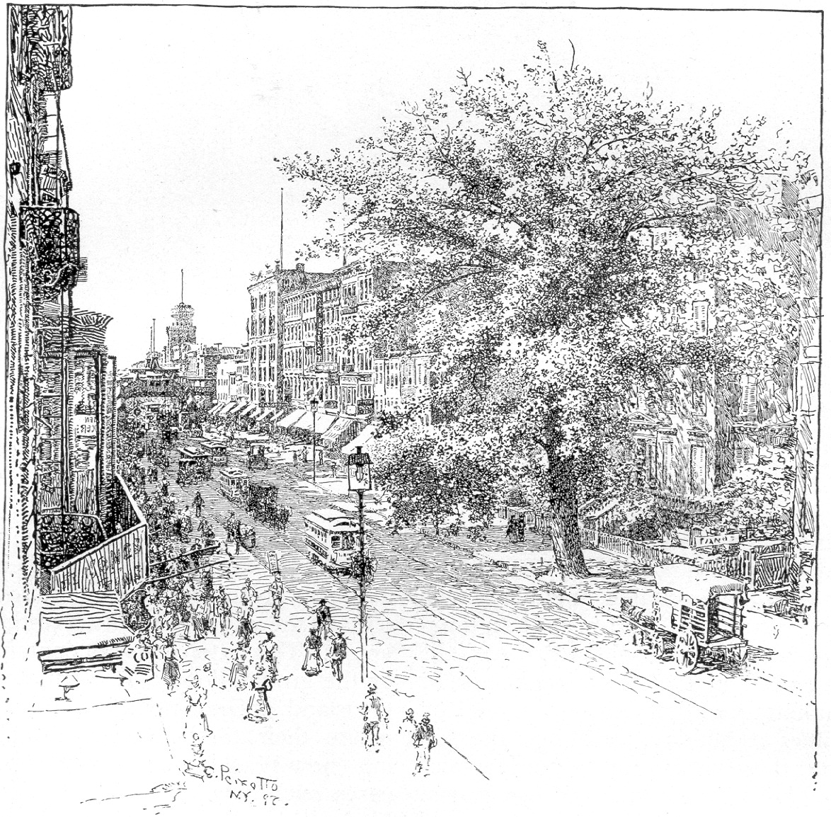 14th Street  New York City 1897